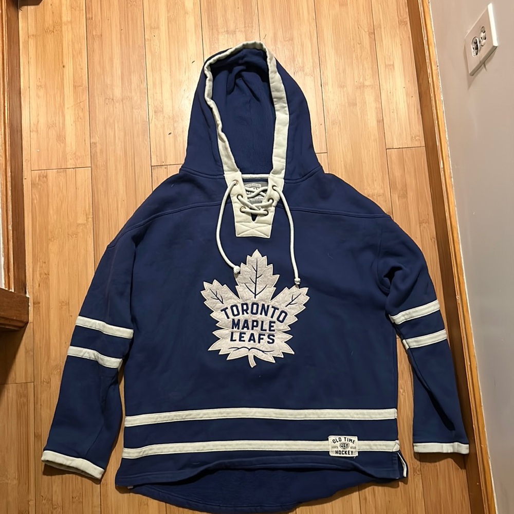 Toronto Maple Leaves NHL Hockey Hoodie Sz L